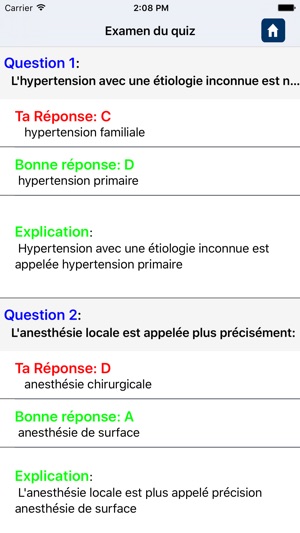 Questions sur le questionnaire sur la pharmacologi(圖5)-速報App