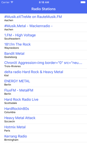 Radio Channel Metal FM Online Streaming