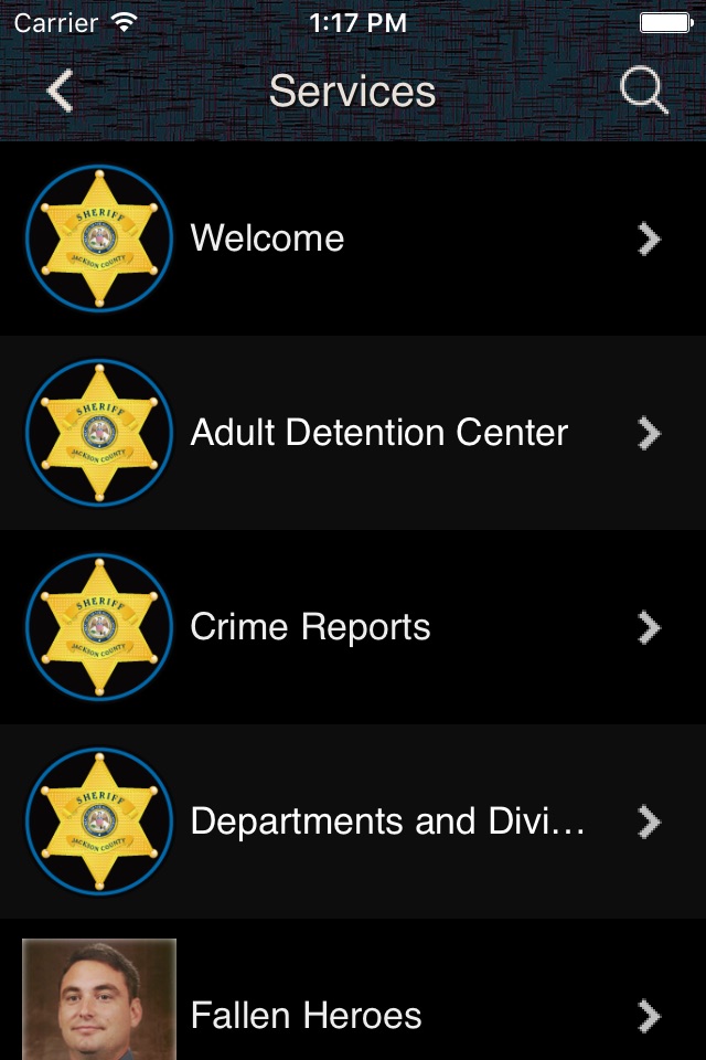 Sheriff Jackson County, MS screenshot 2