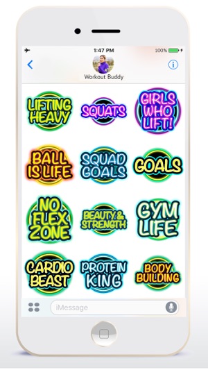 Beast Mode Workout Motivation Sticker Pack(圖3)-速報App