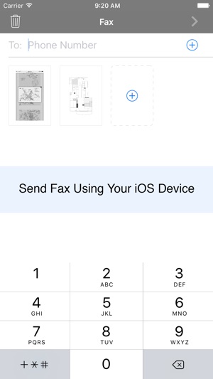 Fax from phone | Scanner + send fax app 