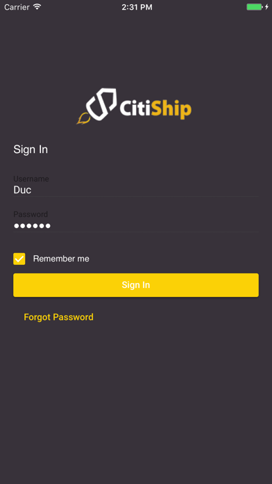 How to cancel & delete Citiship from iphone & ipad 1