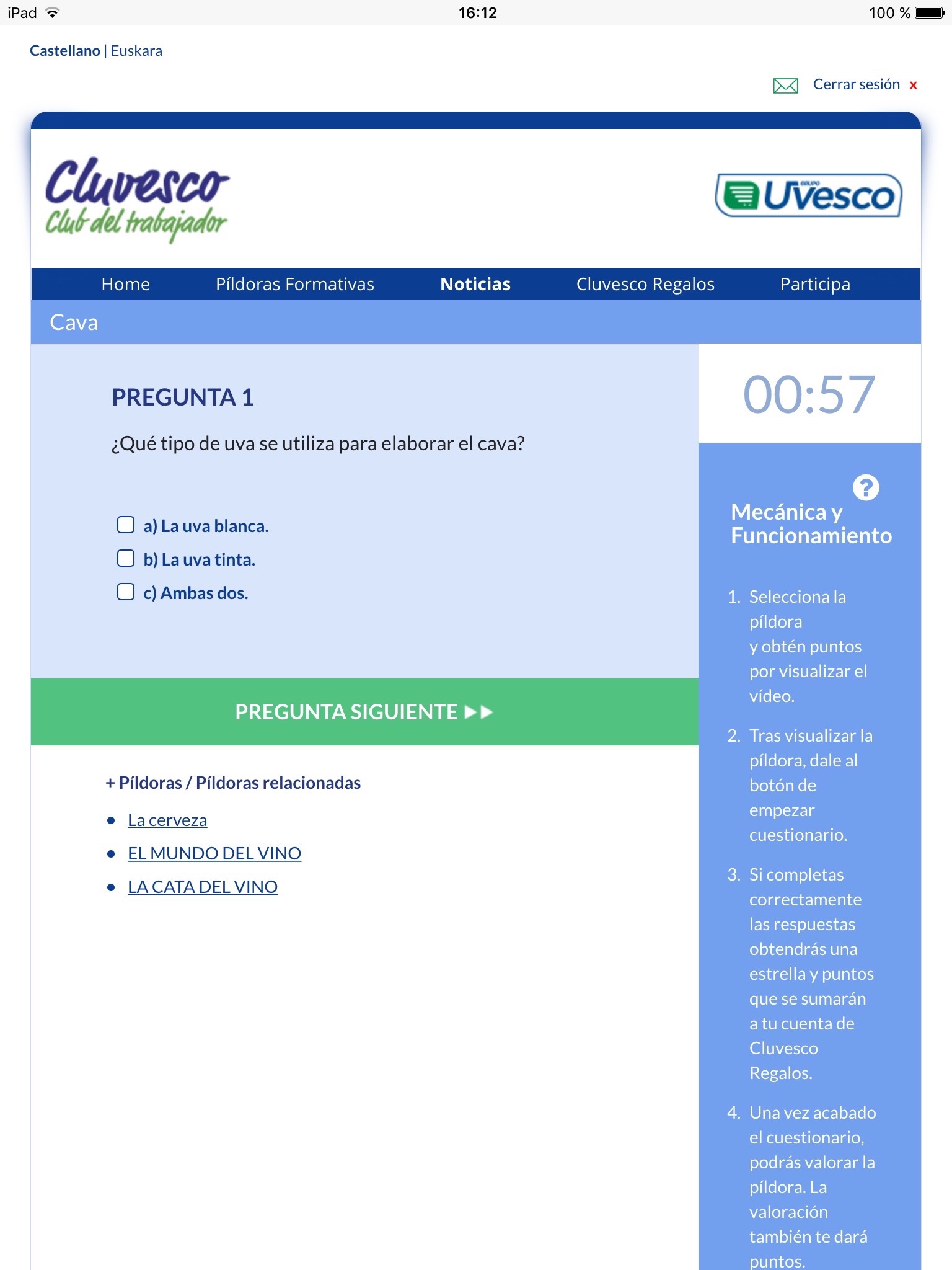 CLUVESCO Trabajadores screenshot 4