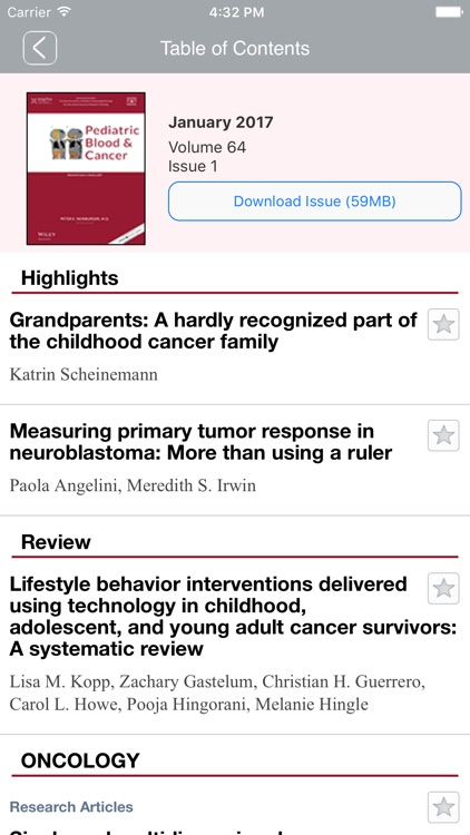 Pediatric Blood & Cancer screenshot-3