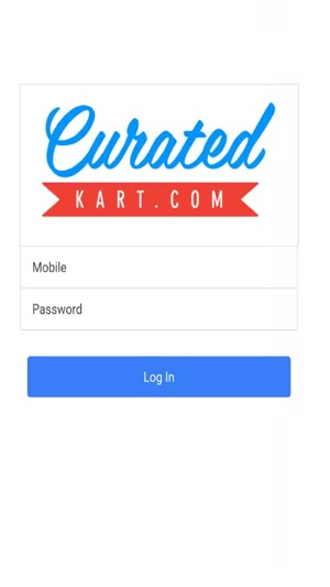 Curated Kart Vendor App