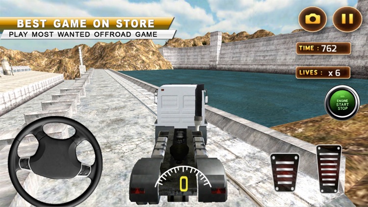 Offroad Truck Simulator: Dirt Track Racing 3D screenshot-4