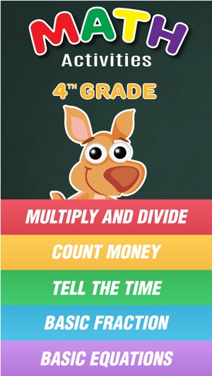 Kangaroo 4th grade math games for kids(圖1)-速報App