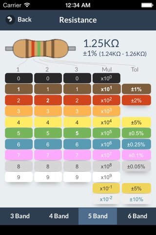 Resistance Calculator Pro screenshot 3