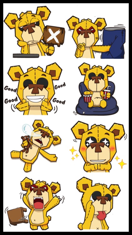 Plushy Bear Stickers screenshot-3