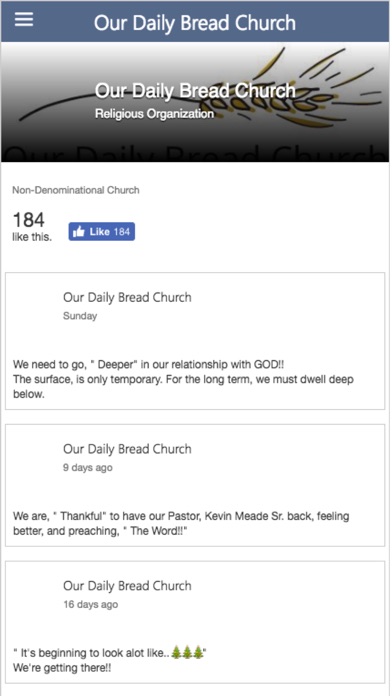 【图】Our Daily Bread Church(截图1) 【图】Our Daily Bread Church(截图1)