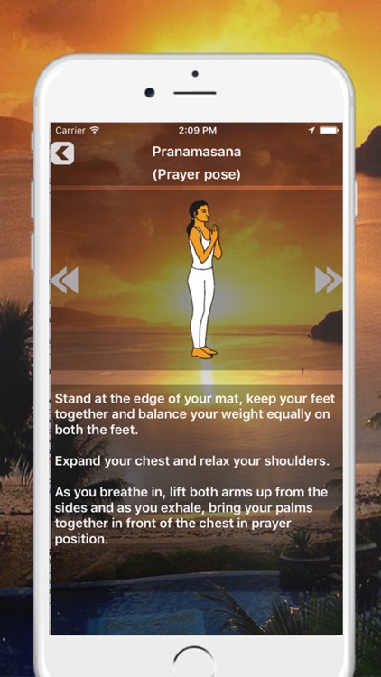Surya Namaskar - Sun Salutations Yoga Positions