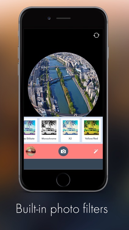 Fish Eye Camera +: 3d fisheye effect lomo lens cam screenshot-3