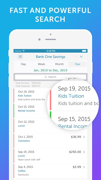 Easy Spending - Money Tracker & Budget Planner