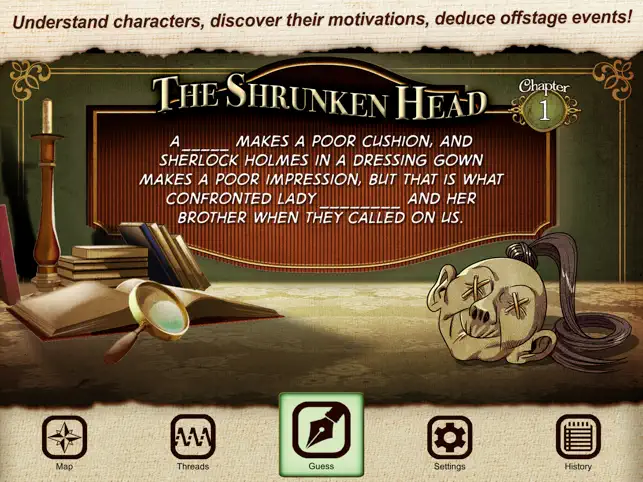 Captura 3 Sherlock Holmes: The Last Breath (Ink Spotters) iphone