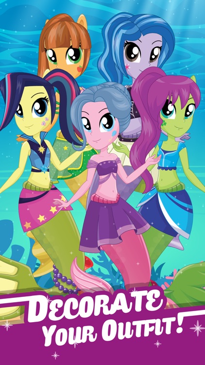 Pony Dress Up Game for Girls - Create Your Mermaid