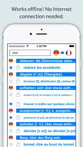 Game screenshot Offline German French Dictionary mod apk