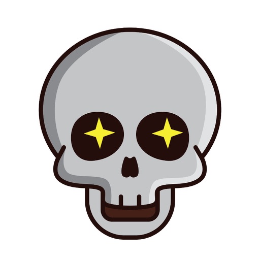 Starry Eyed Skull icon