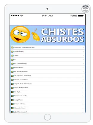 Captura de Pantalla 2 Chistes Absurdos iphone