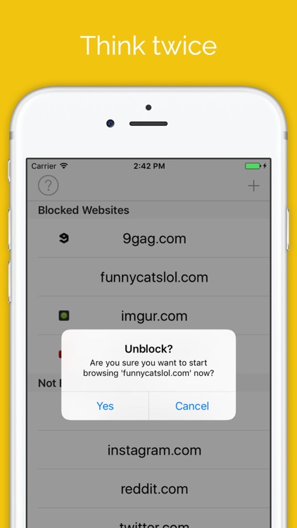 Control Procrastination block distracting websites screenshot-3