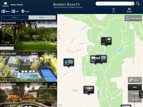 Rodeo Realty for iPad screenshot 2