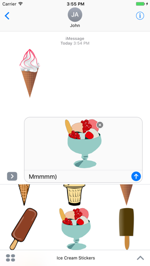 Ice Cream Stickers | Premium Collection