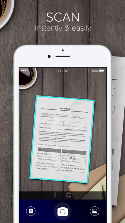 Scan & Sign PDF Creator