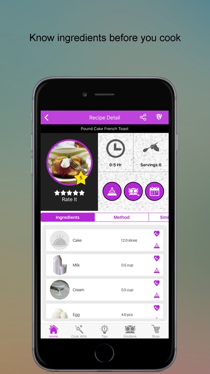 Dessert Recipes SMART Cookbook screenshot-3