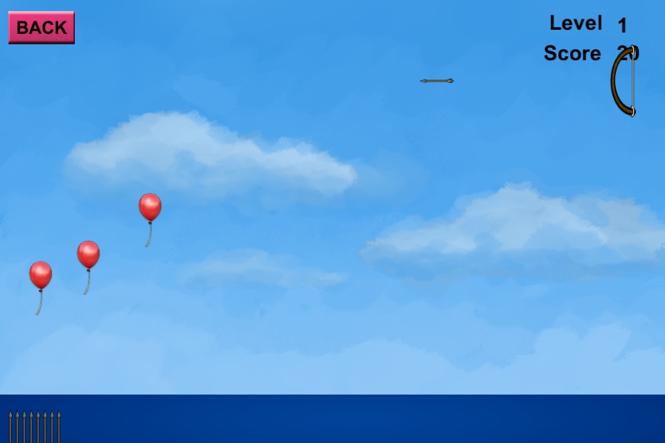 Balloons and arrows - Archery game screenshot 4