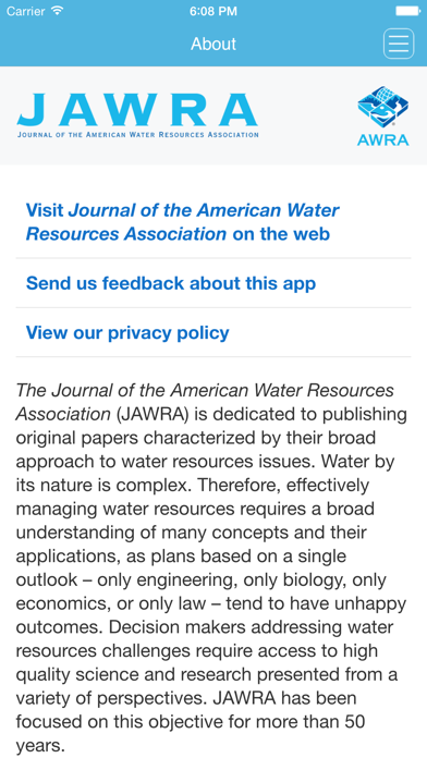 How to cancel & delete Jnl of the American Water Resources Association from iphone & ipad 3