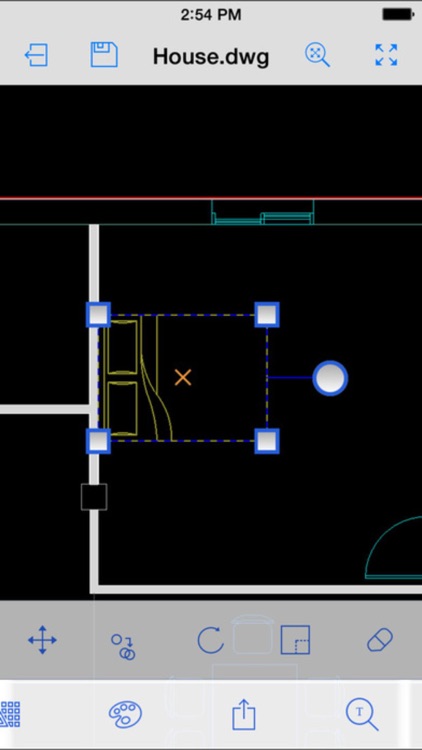 CAD On The Go - edit 2D/3D AutoCAD DWG/DFX files