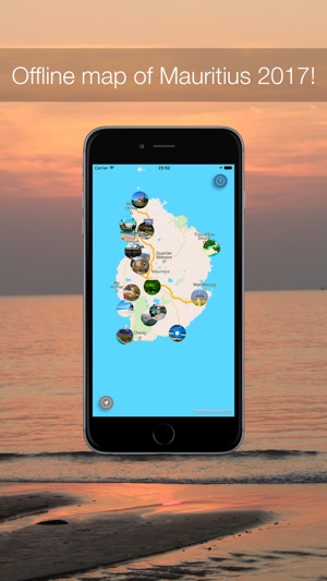 Mauritius 2017 — offline map and navigation!(圖1)-速報App