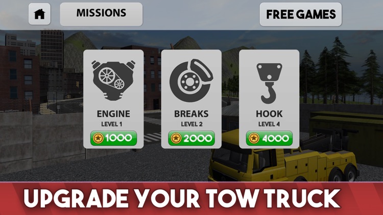 Tow Truck Driving Simulator 3D Full screenshot-3