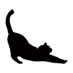 Kühler Tier Silhouette