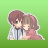 Lovely Anime Couples Stickers