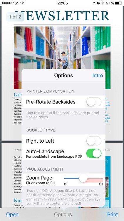 Create Booklet