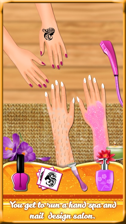 Princess Back Spa - Manicure & Pedicure Massage