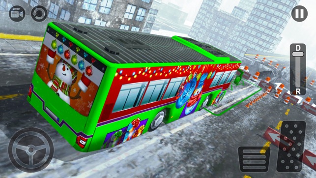 Winter Bus Driver 3D Simulator: Snow Hill Parking(圖3)-速報App