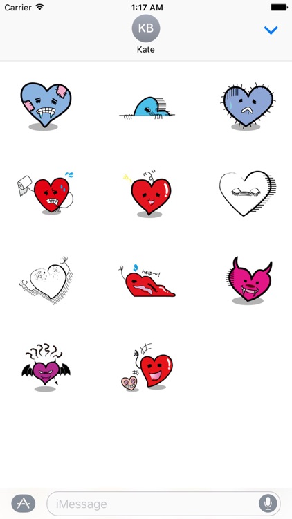 Heart Emoji Sticker