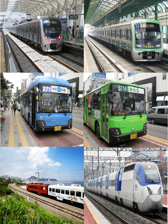 Subway Korea Metro Rail Train Buses Maps Routes screenshot-4