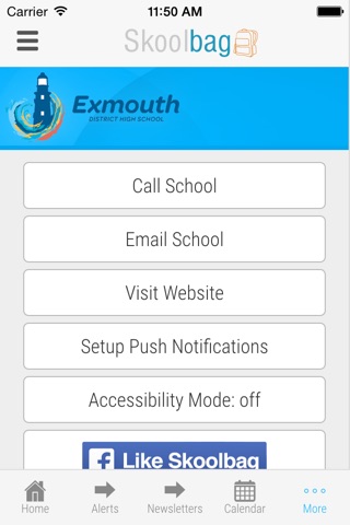 Exmouth District High School - Skoolbag screenshot 3