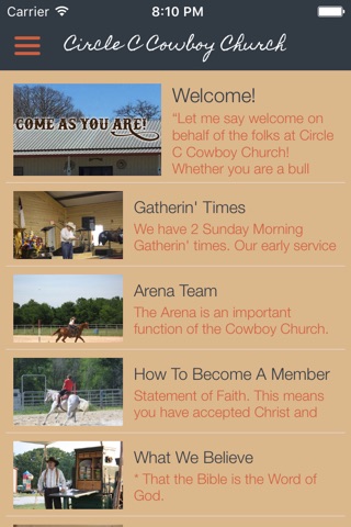 Circle C Cowboy Church screenshot 2