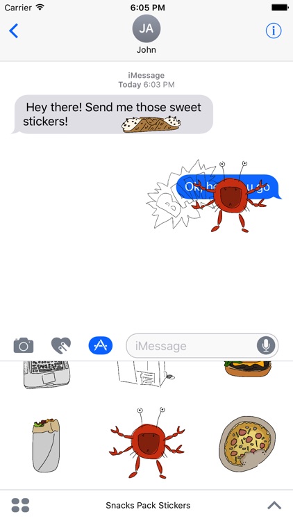 Snax Snax Stickers screenshot-4