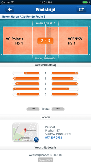 Volleybal.nl - Mijn Competitie(圖4)-速報App