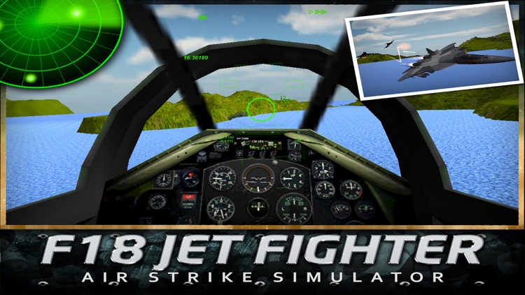 F18 Jet Fighter Air Strike Simulator 3D