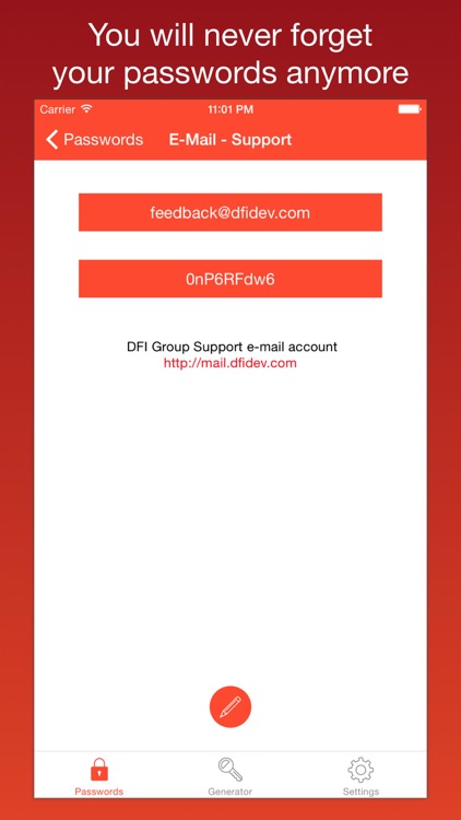 iPassworder - Password Storage