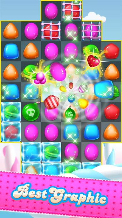 Candy Sweet - best match 3 puzzle screenshot-4