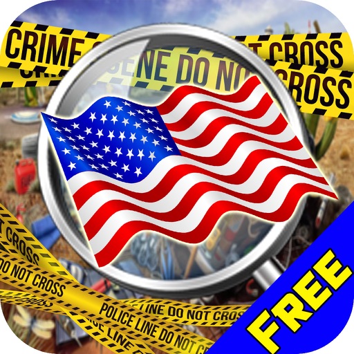 Hidden Objects:Usa Crime Scene Hidden Object iOS App