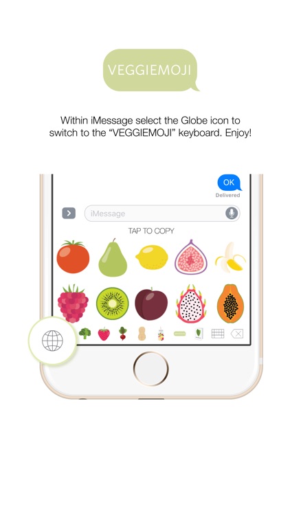 VEGGIEMOJI - Vegan Emoji Keyboard