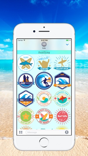 Summer Time - Stickers for iMessage(圖3)-速報App