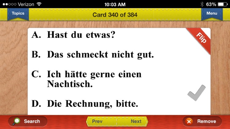 AP German Prep Flashcards Exambusters screenshot-4